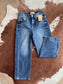 Desert Bloom Barrel Jeans