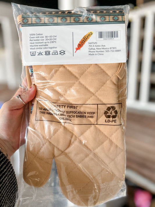 Buffalo Pot Holder Set