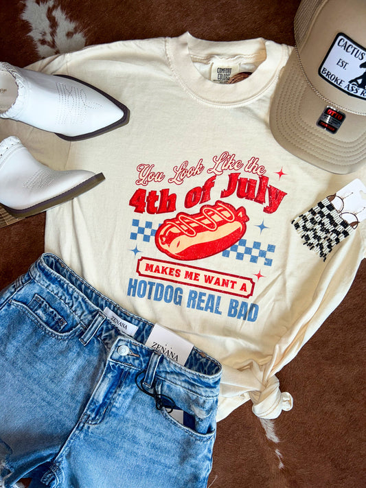 Want a Hotdog Tee