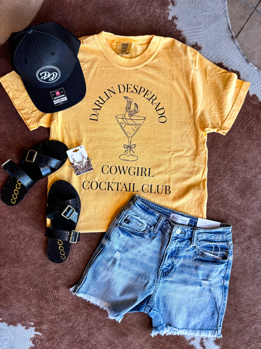 Cowgirl Cocktail Club Tee