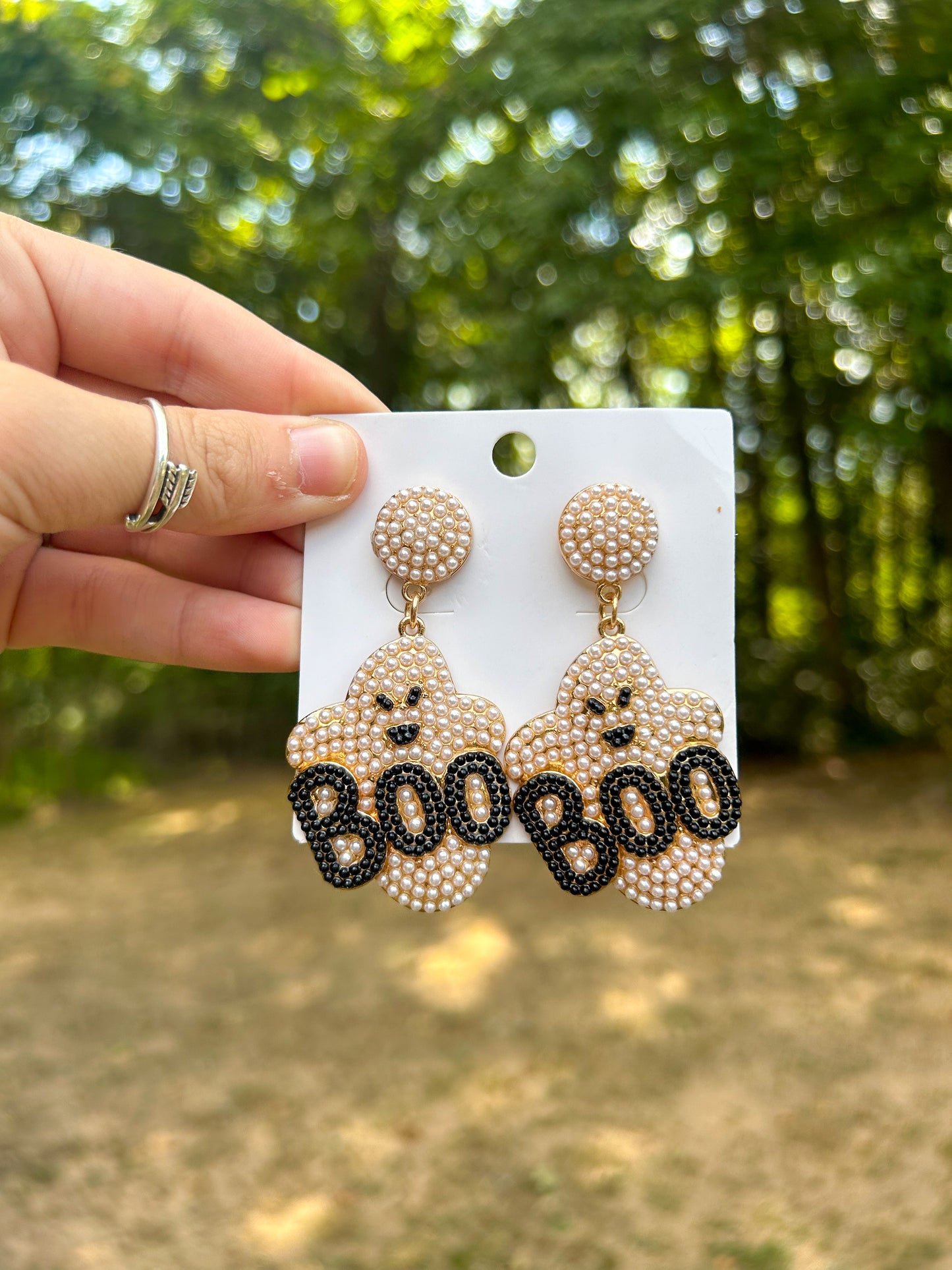 Boo Earrings